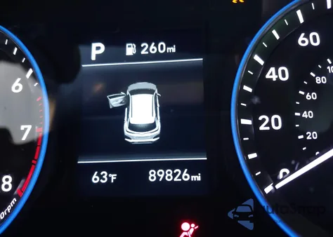 2020 Hyundai Kona Sel z USA, uszkodzony, nr VIN KM8K22AA1LU440727